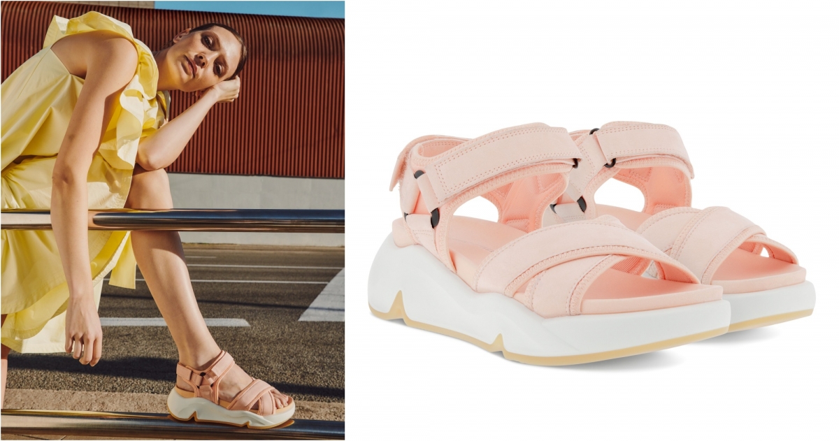 ECCO CHUNKY SANDAL潮趣增高休閒涼鞋，NT$5,980