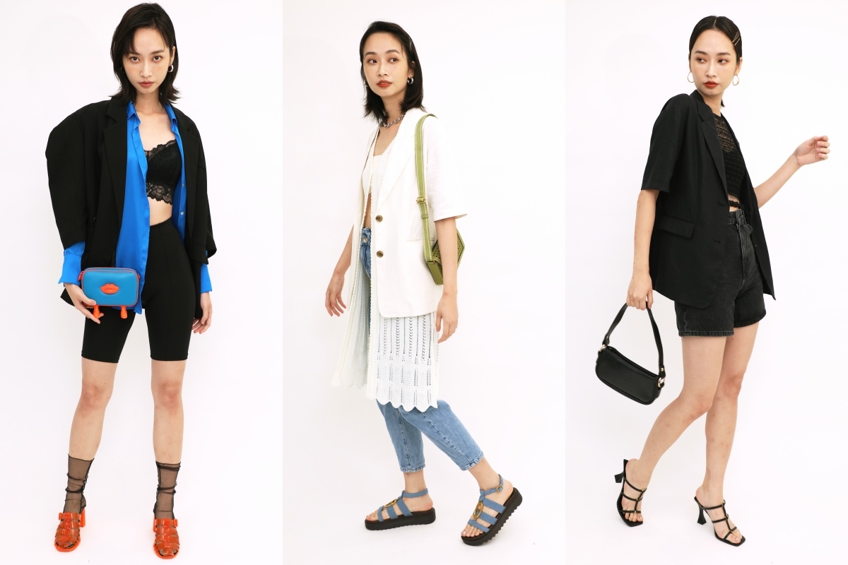 其實只要利用簡單的單品,Bra Top 也能穿出多種不同氛圍。