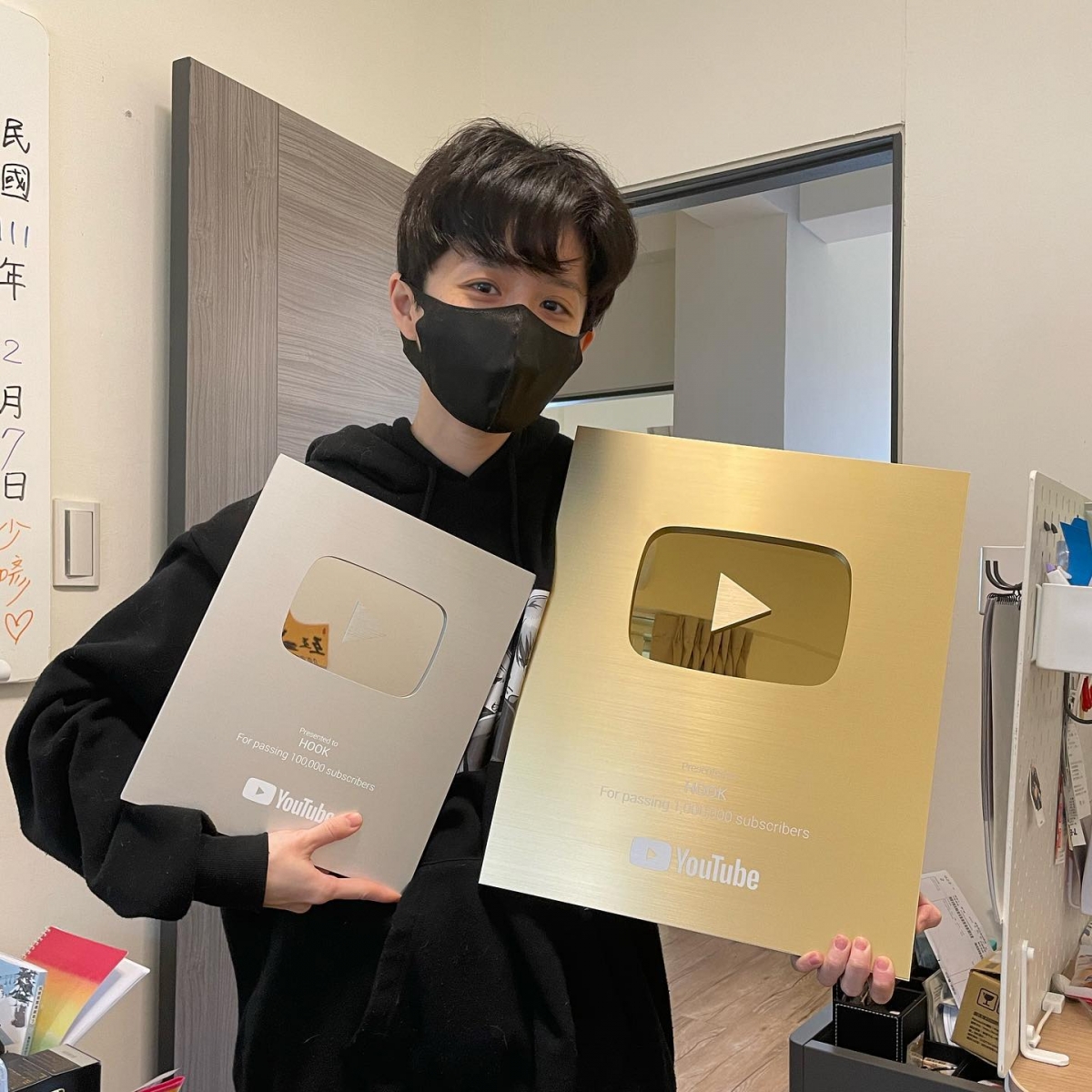 HOOK如今坐擁超過111萬用戶訂閱