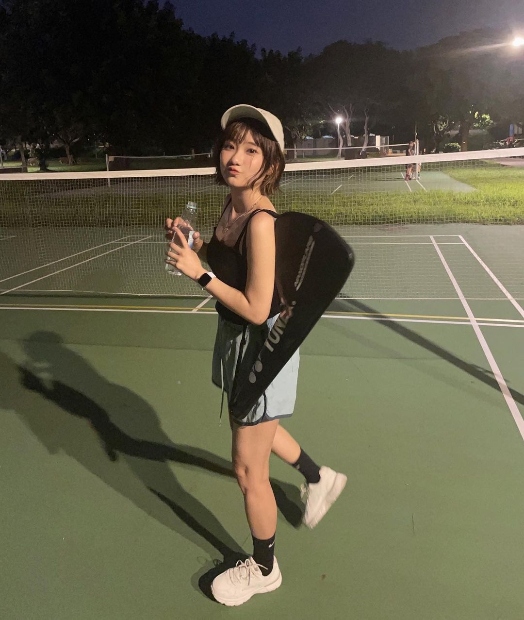 一周打三次羽球意外瘦下