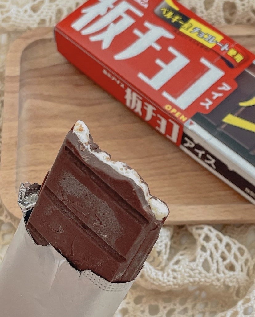 711獨家森永板狀巧克力冰