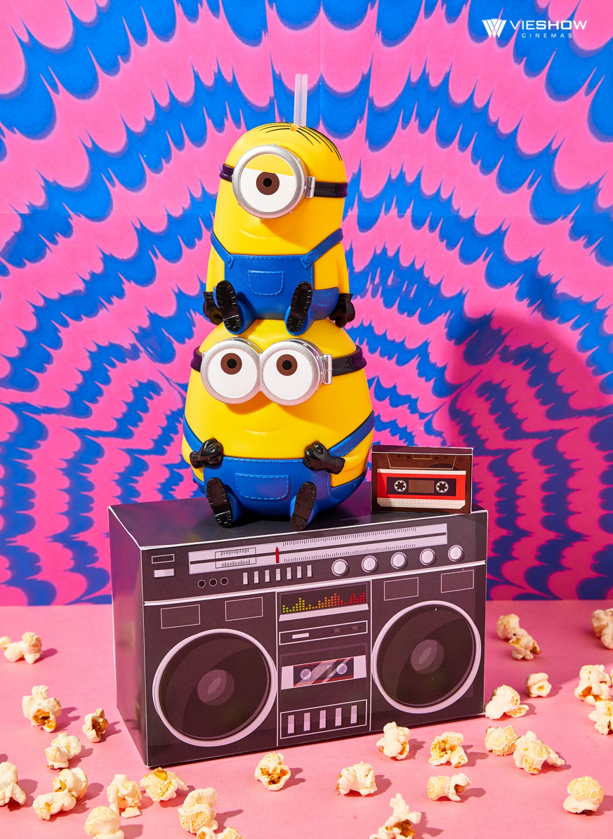 小小兵疊疊樂飲料杯