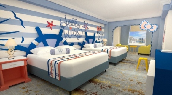 kitty貓海洋主題房