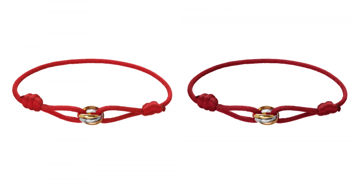 Cartier TRINITY手鐲，NT$ 20.800