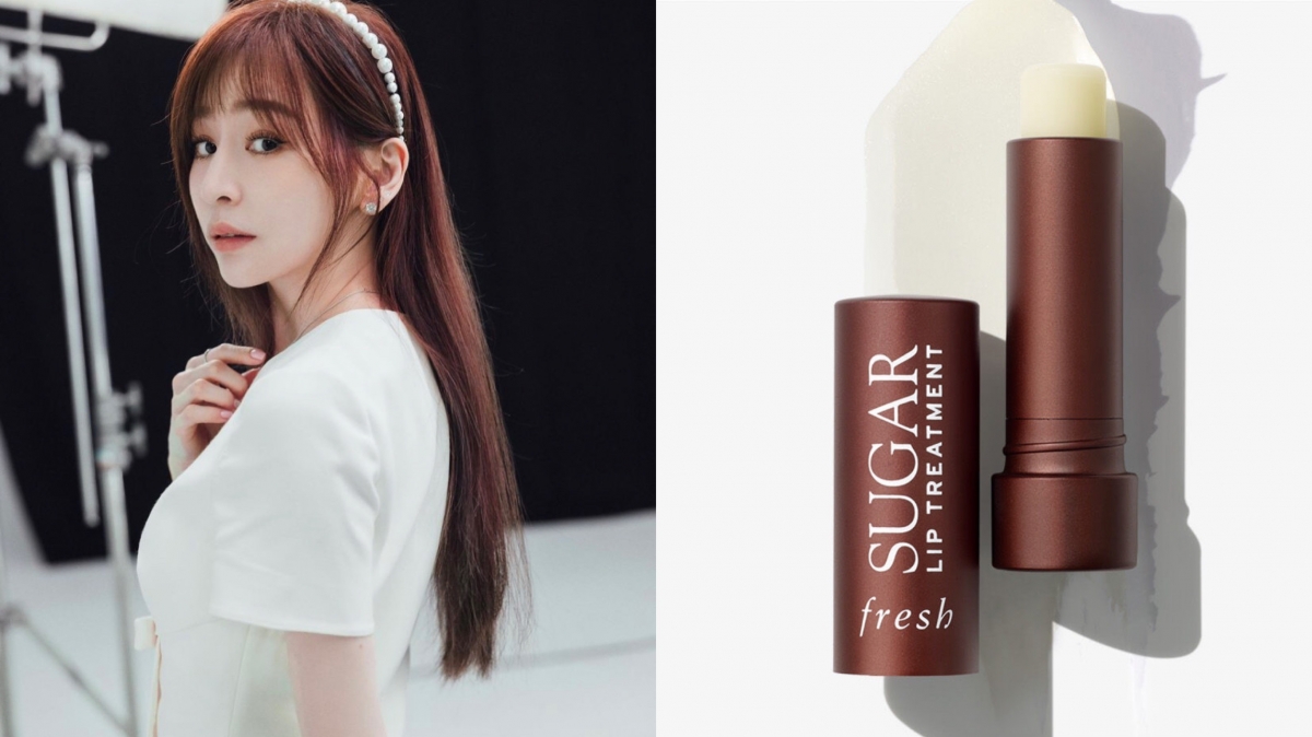 王心凌也相當注重嘴唇防曬