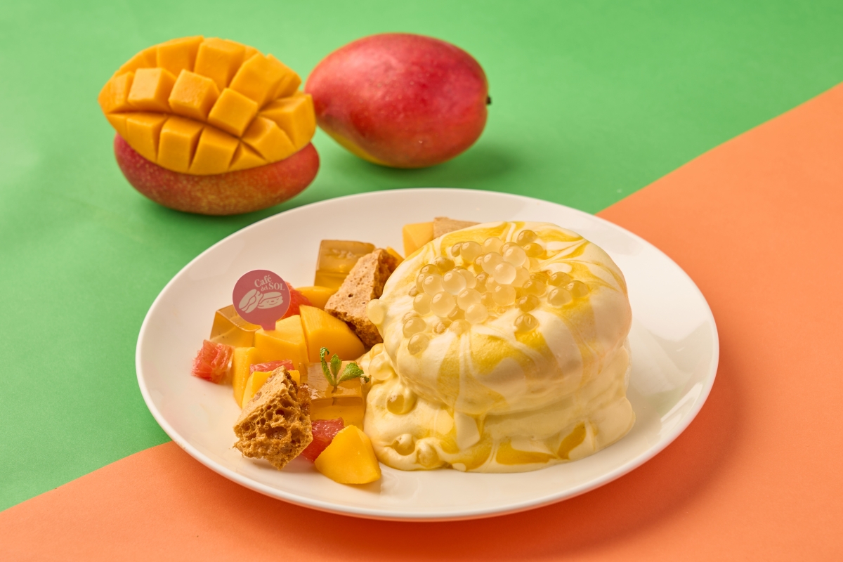 Café del SOL「荔枝芒果流心鬆餅」