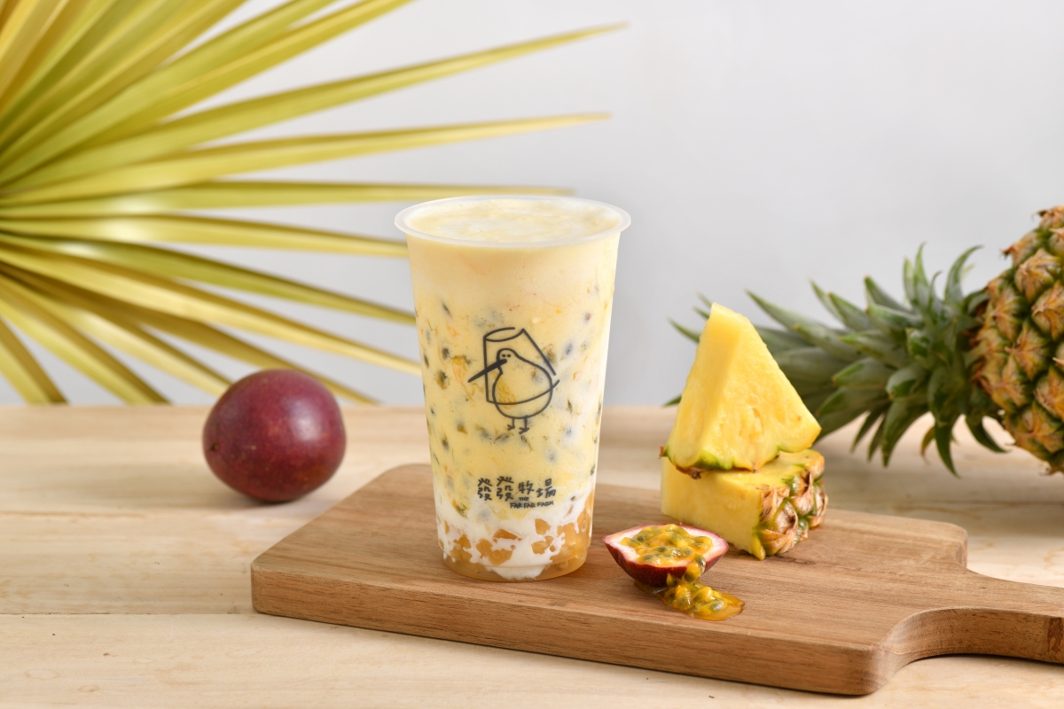 鳳梨百香優格