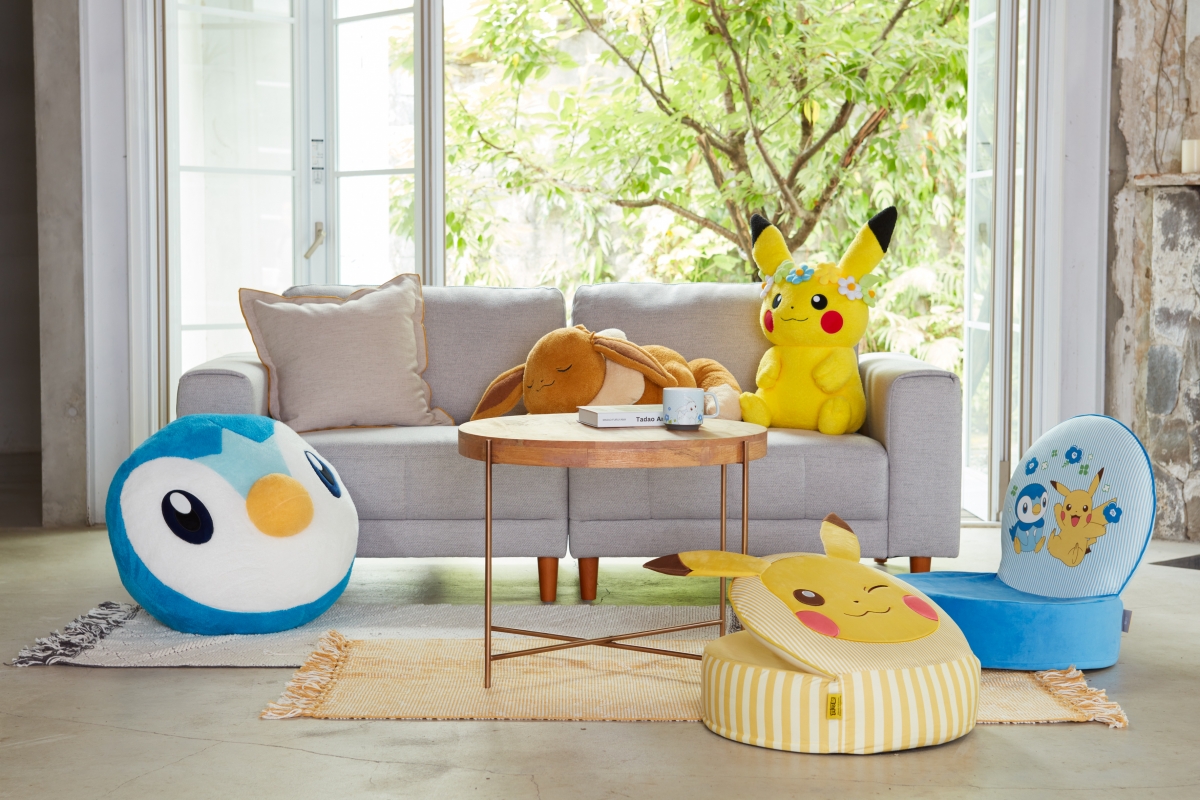 Pokémon寶可夢玩偶+和室椅