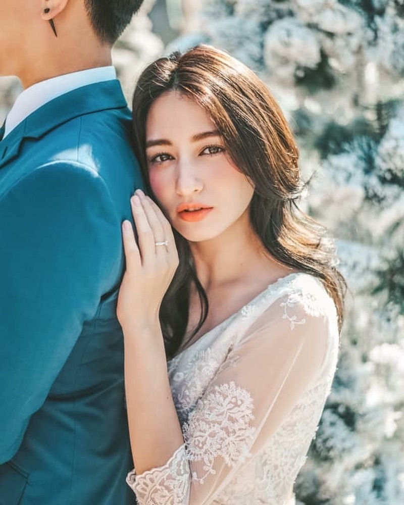 人氣模特兒MEI MEI 2019年與丈夫舉行婚禮