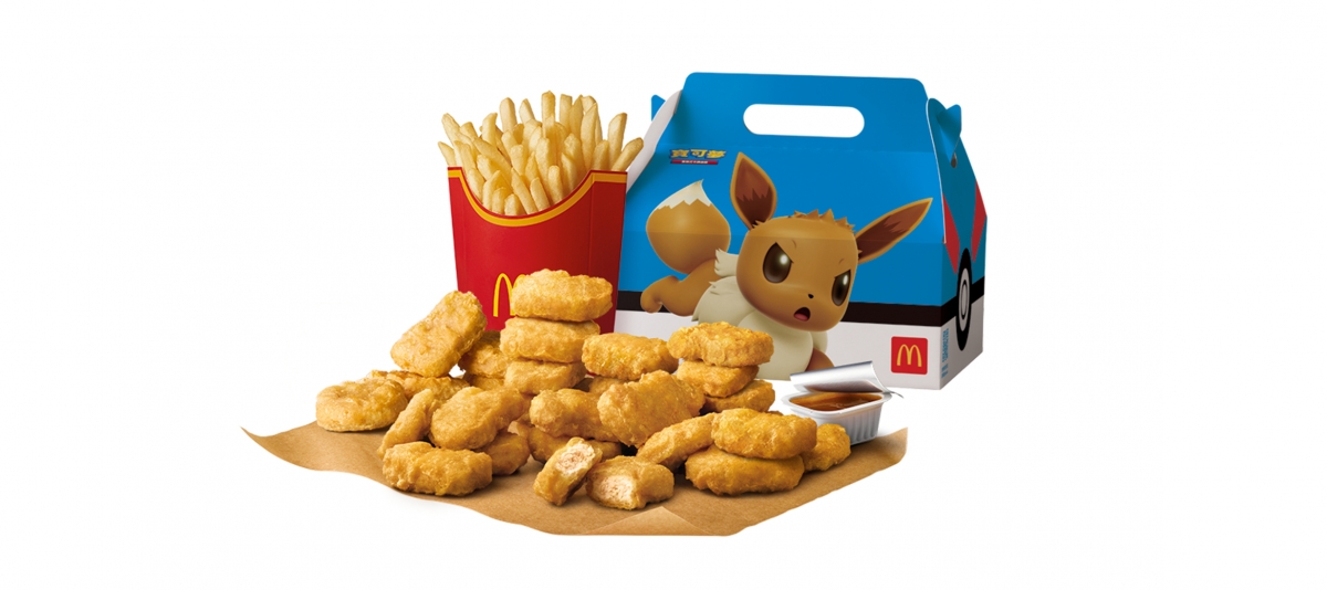 麥當勞x寶可夢包裝