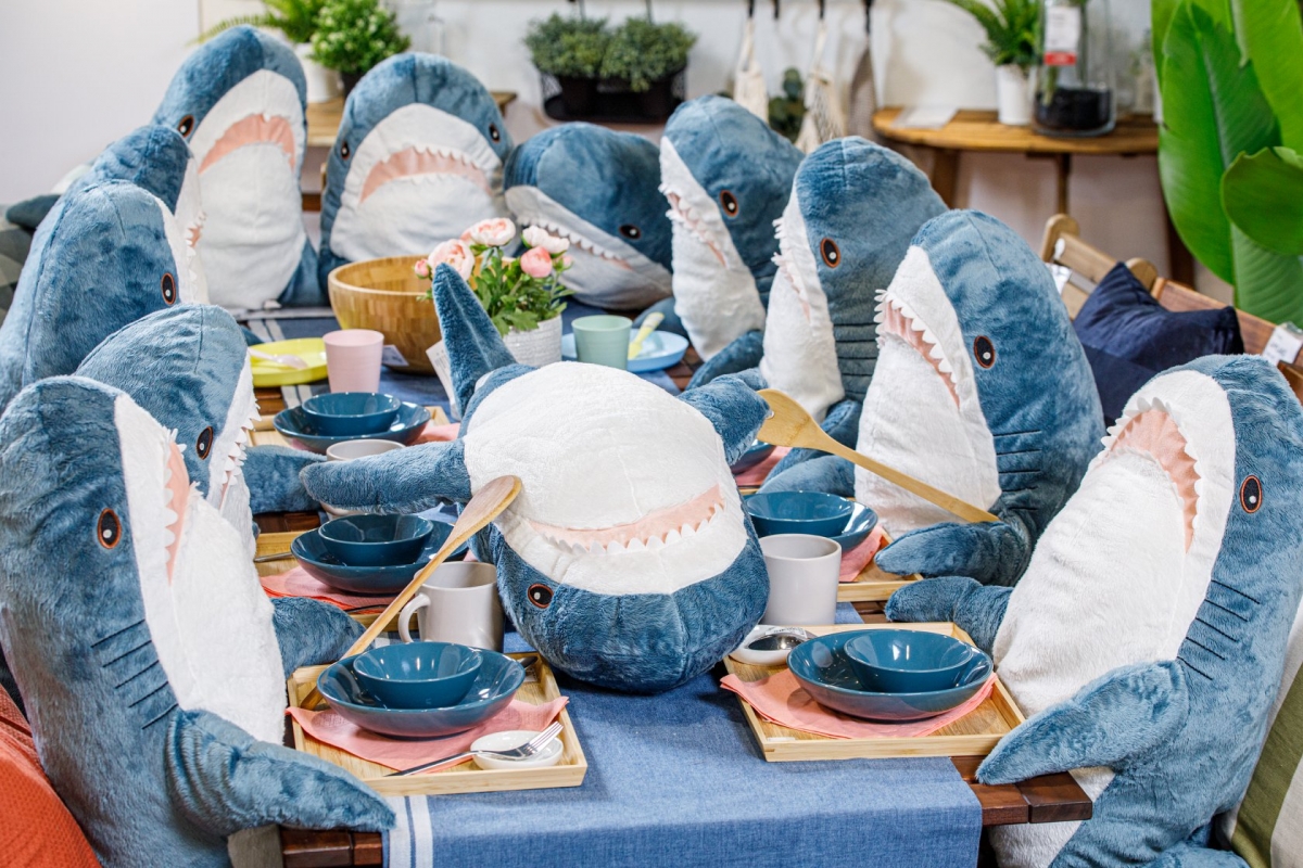 IKEA鯊魚玩偶