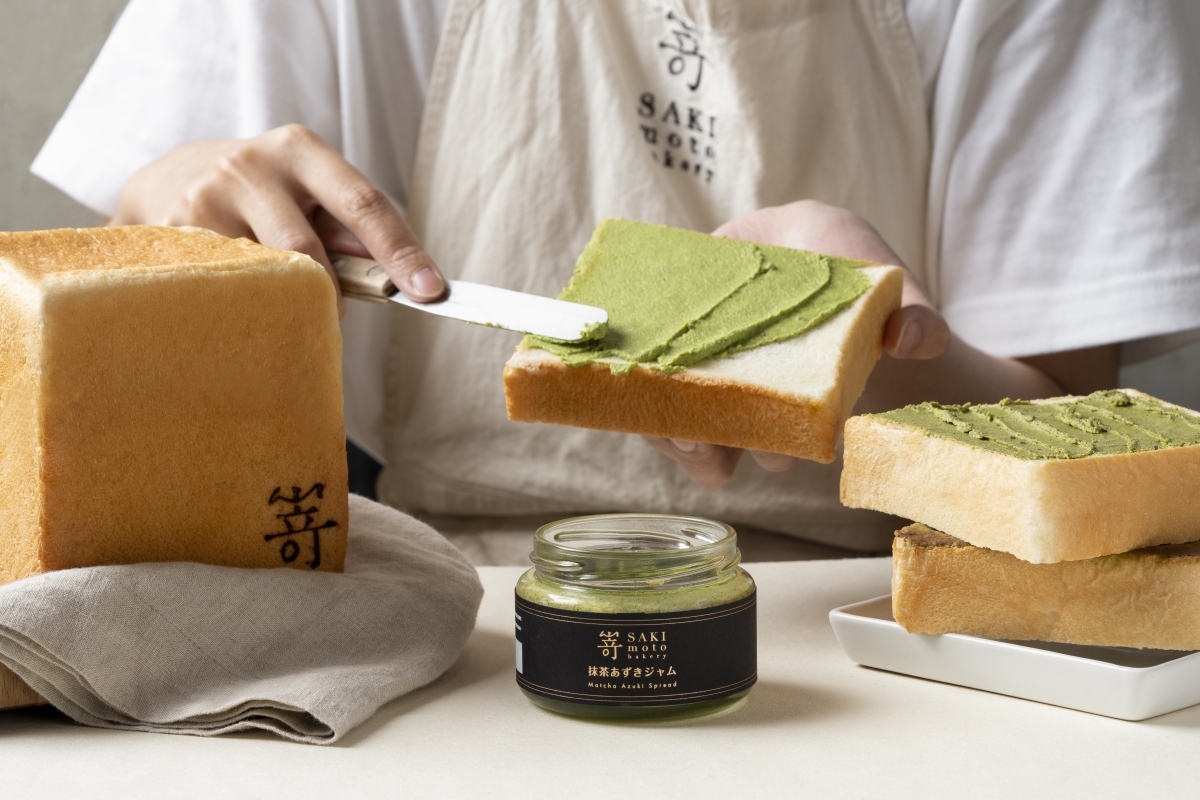 SAKImoto 宇治抹茶紅豆奶酥抹醬