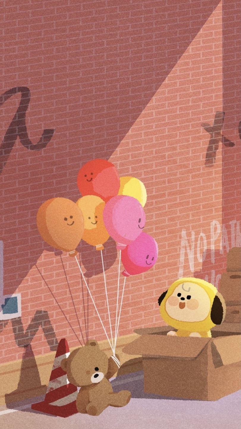 BT21桌布