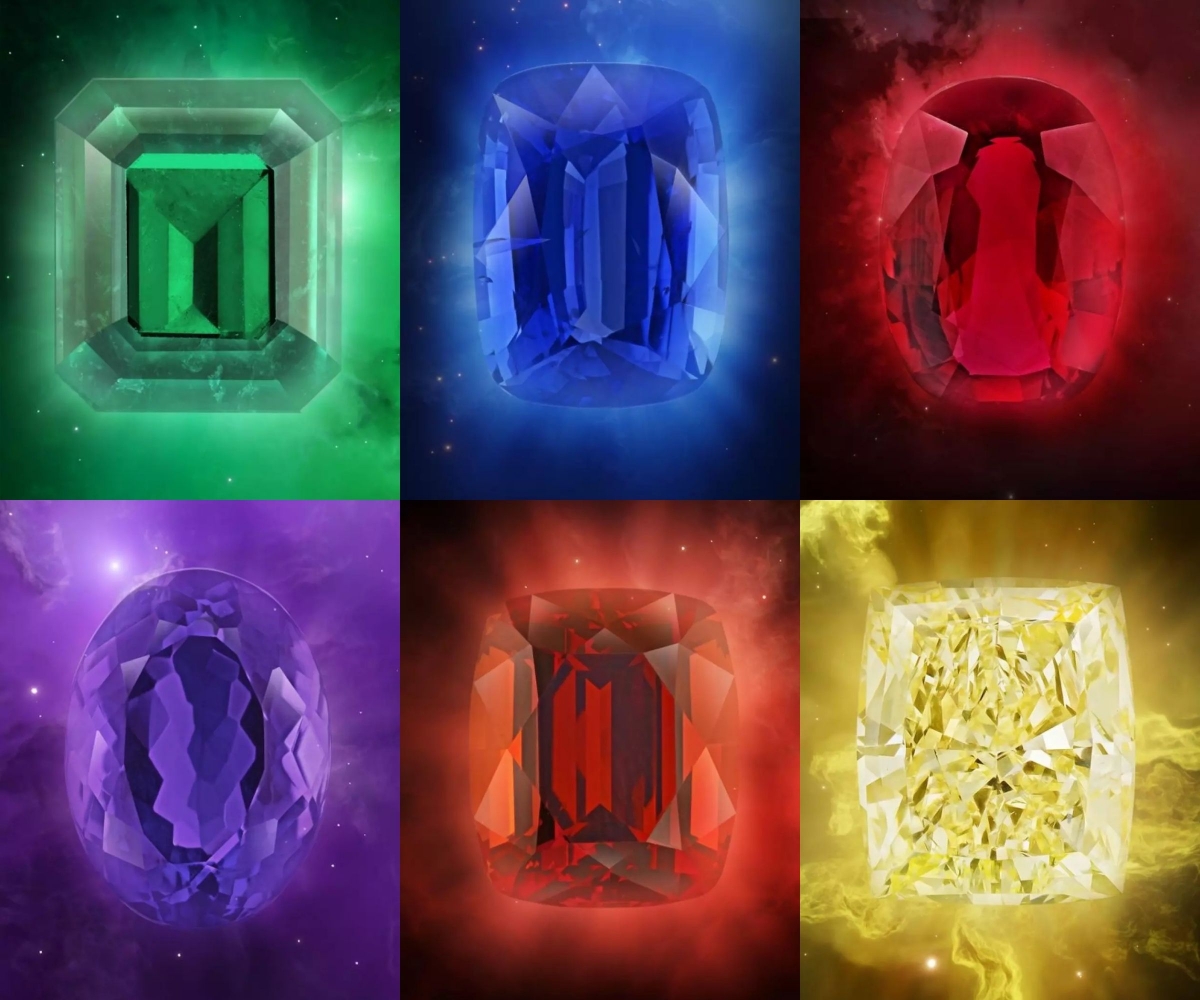 無限手套上的寶石都是真的