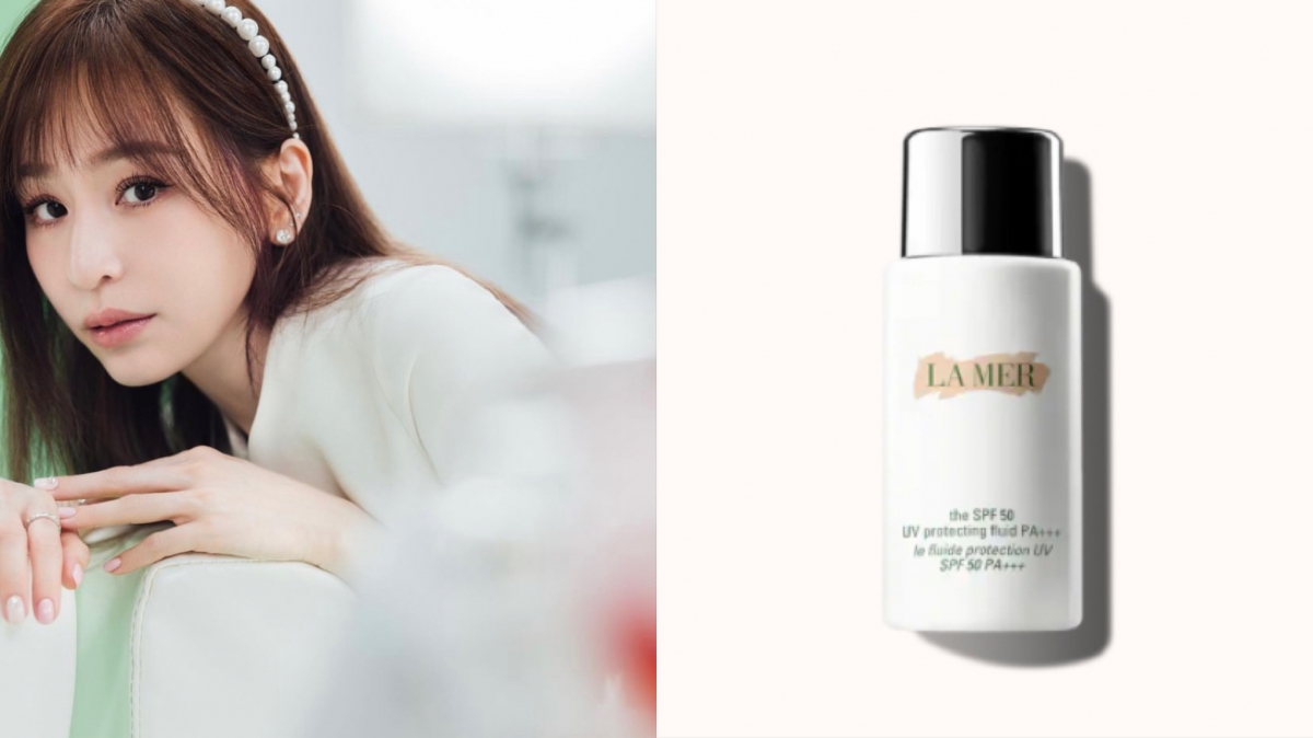 王心凌和粉絲分享自己的愛用防曬