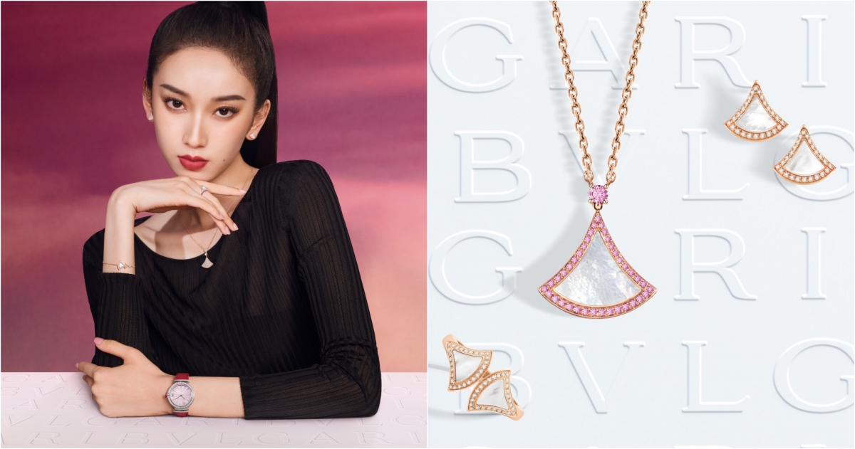 BVLGARI DIVAS’ DREAM七夕情人節限定版玫瑰金項鍊，約NT$134,600