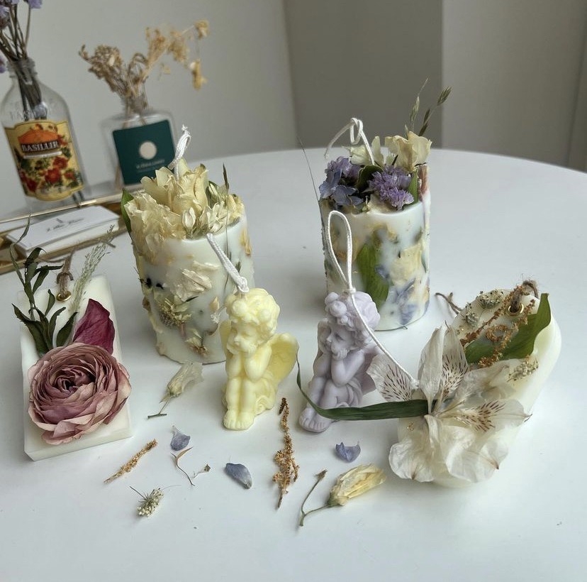 香氛蠟燭的造型也可以展現一個人的個性