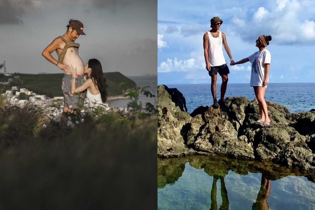 KID曾模仿瘦子分享喜訊時的照片