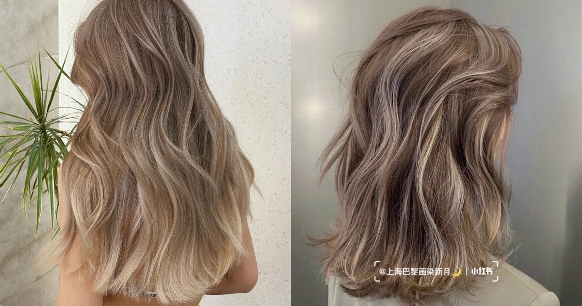 小紅書@Steven-SALONCHICHI、@上海畫染新月造型設計