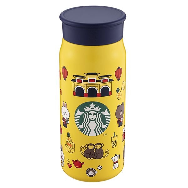 星巴克LINE FRIENDS 不鏽鋼水杯