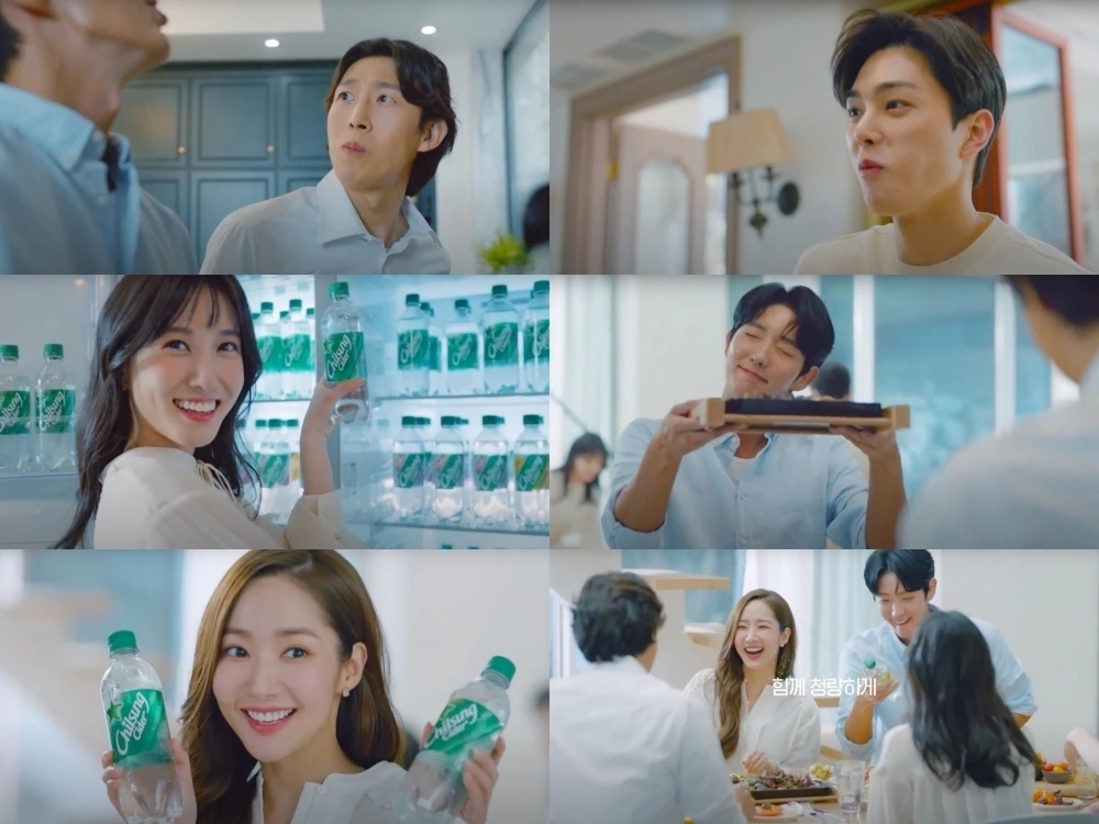 李準基、朴敏英、宋江、朴恩斌、姜其永合體為汽水品牌拍廣告