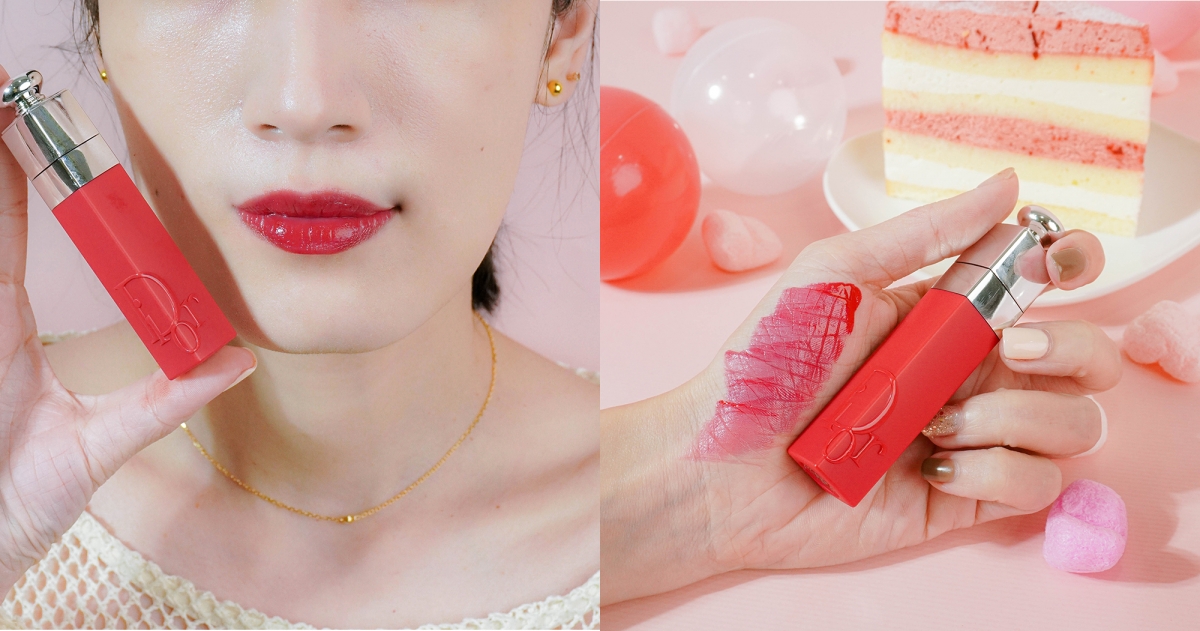 Dior 迪奧癮誘粉漾潤唇釉 #761艷紅梅紫