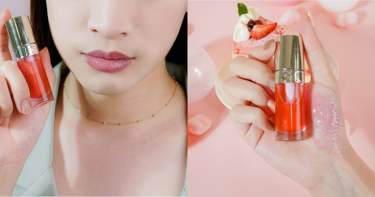 克蘭詩 彈潤植萃美唇油 #04糖粉甜心