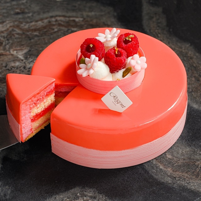 晶華酒店 紅桃慕斯