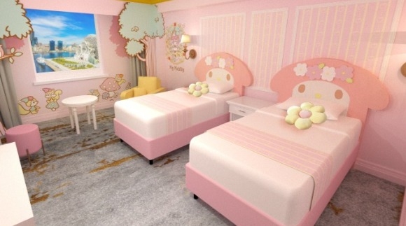 粉色美樂蒂房超夢幻