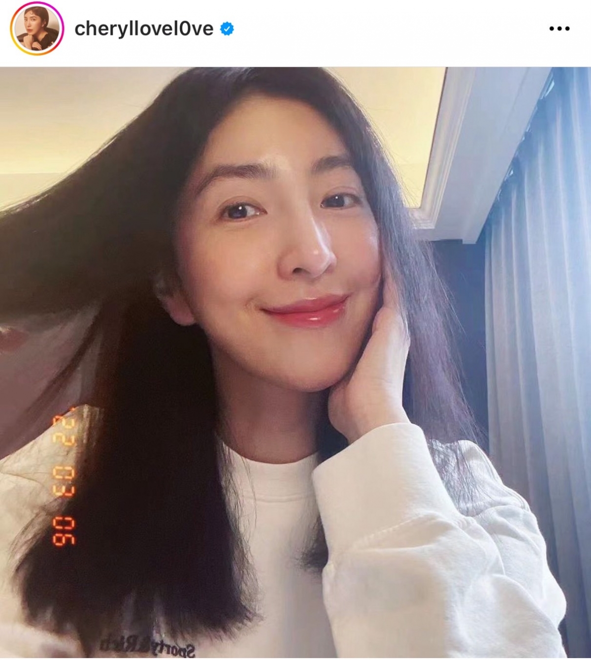 楊謹華素顏狀態