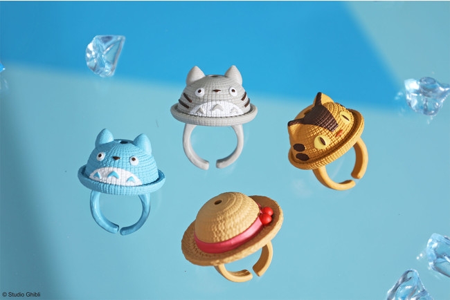 充滿夏日氣息的草帽造型戒指