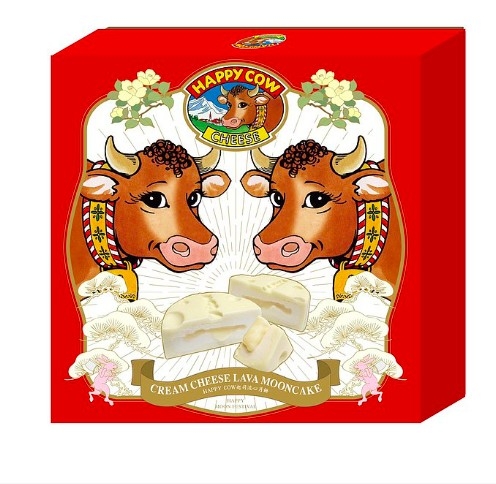 「HAPPY COW」起司流心月餅禮盒