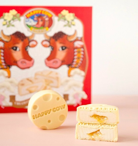 「HAPPY COW」起司流心月餅禮盒