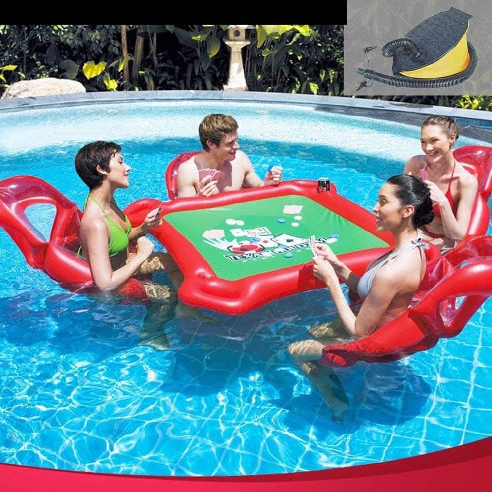 在水中還有許多不同的新玩法