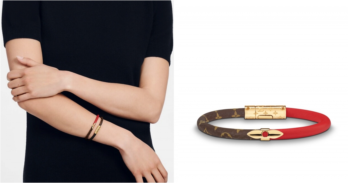 Louis Vuitton DAILY CONFIDENTIAL 手鐲NT$10,800