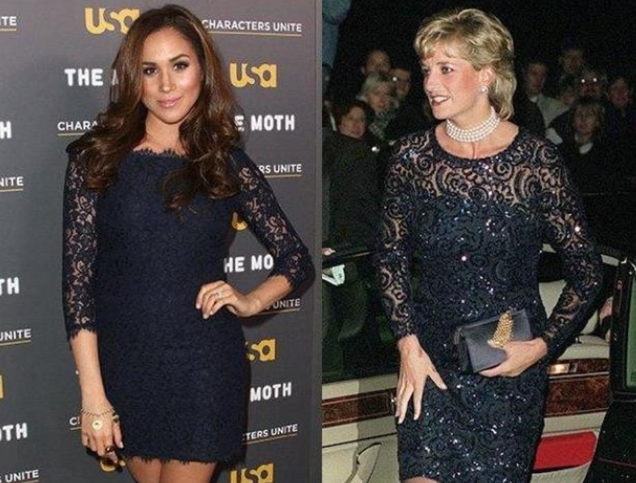 梅根被說時常模仿黛安娜王妃