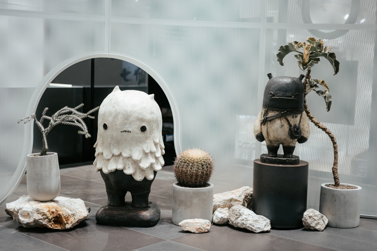 藝術家啊咧的怪物作品