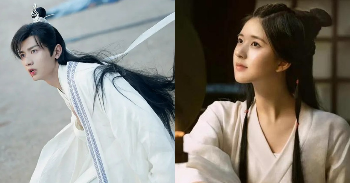 趙露思、成毅兩人的古裝扮相都是高顏值