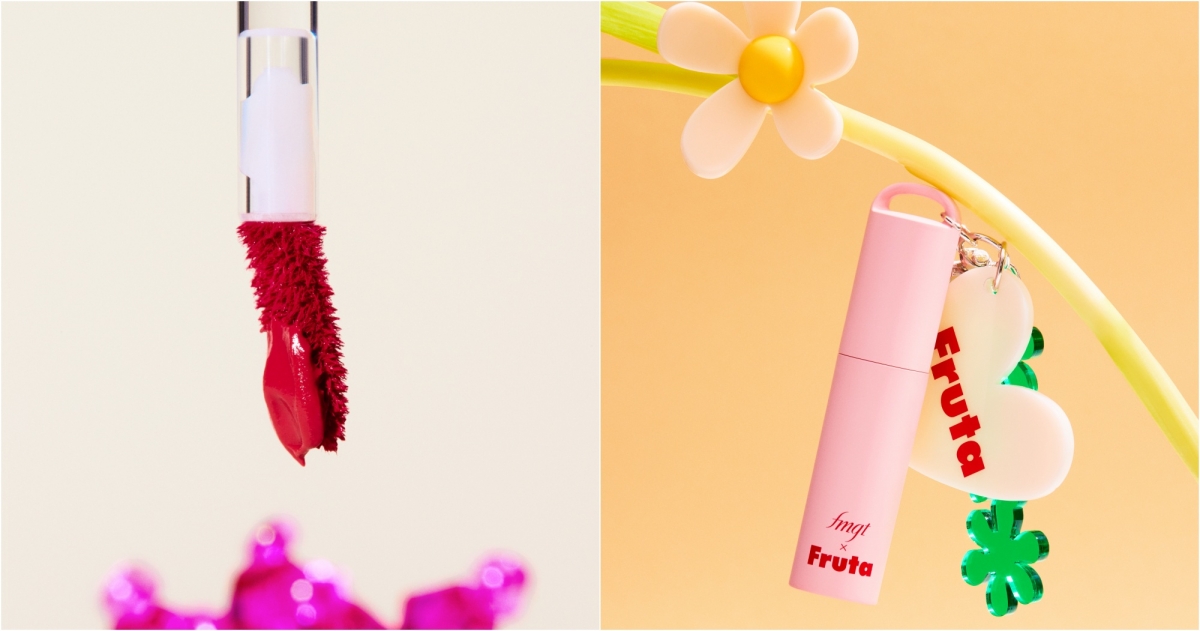 THE FACE SHOP x FRUTAFruta 花花世界柔霧唇釉 #01 薔薇 #02 大理花 #03 扶桑花 5g,NT$590
