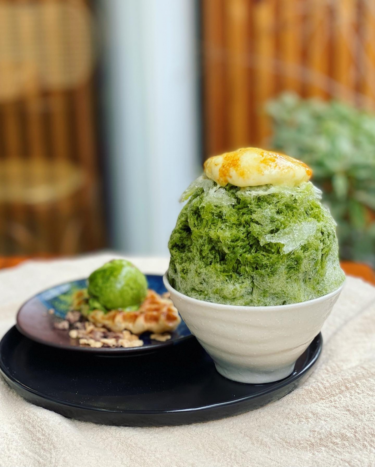 抹茶燒冰組合