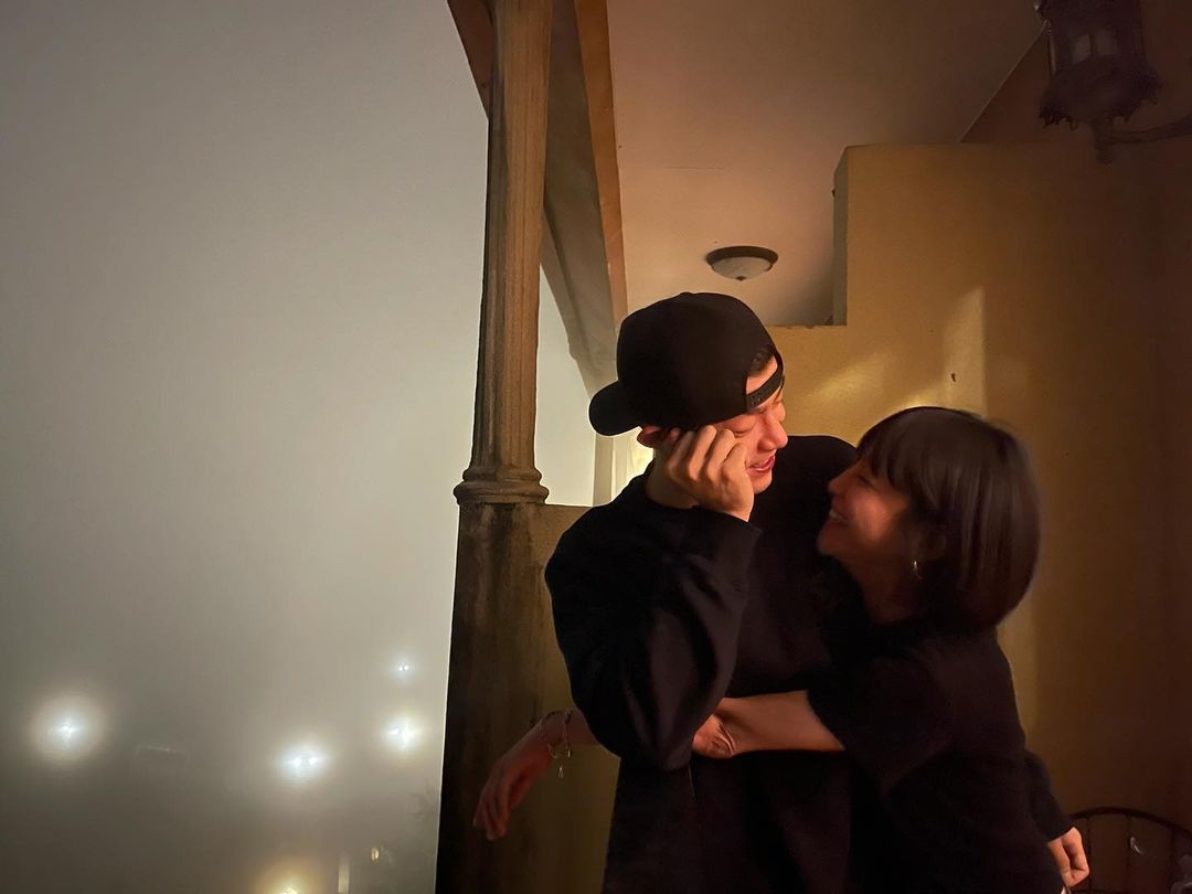 王柏傑車與謝欣穎朝結婚方向前進