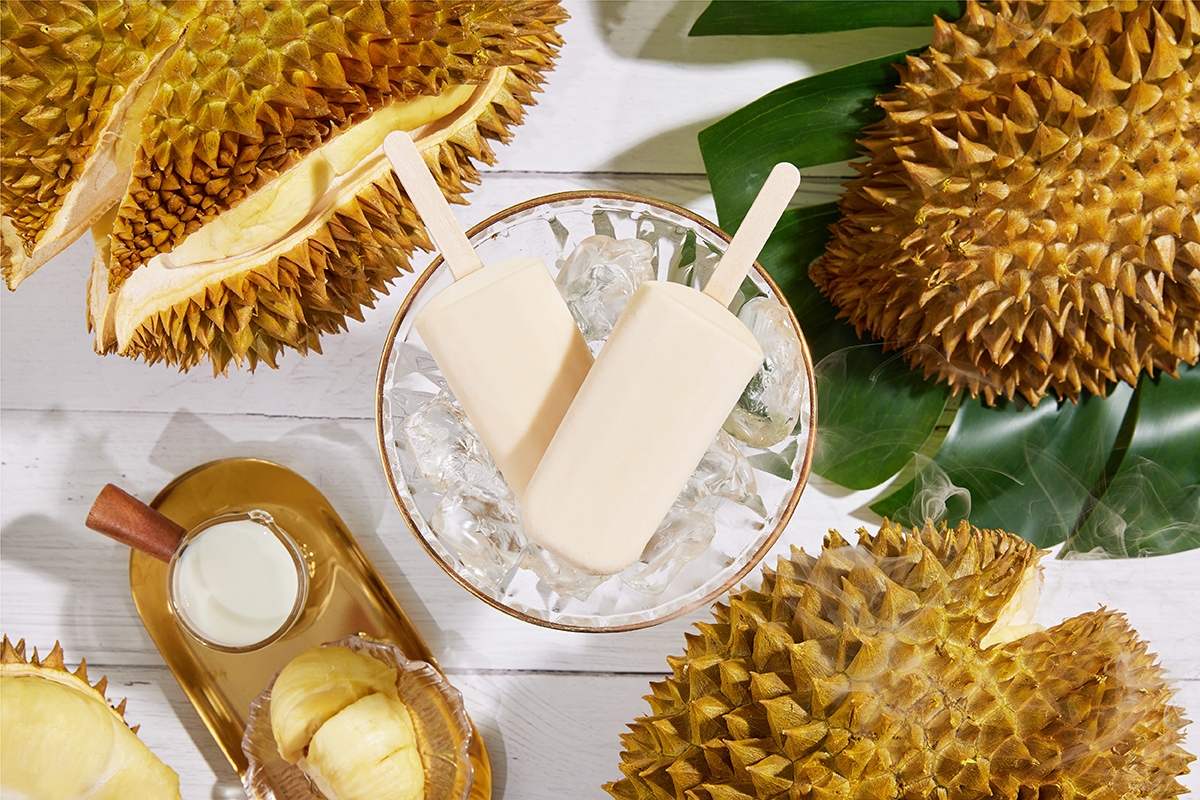 不用到泰國就能吃「金果榴槤雪糕」