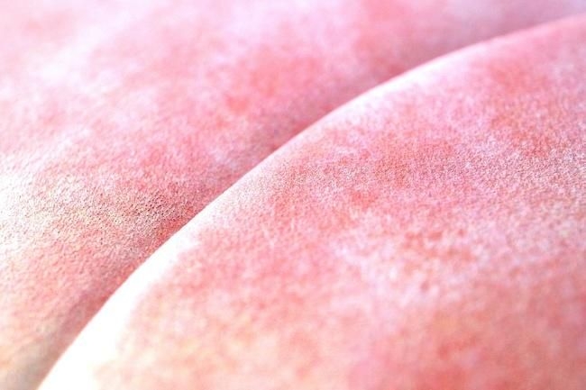 水蜜桃錢包觸感真實 還有小絨毛