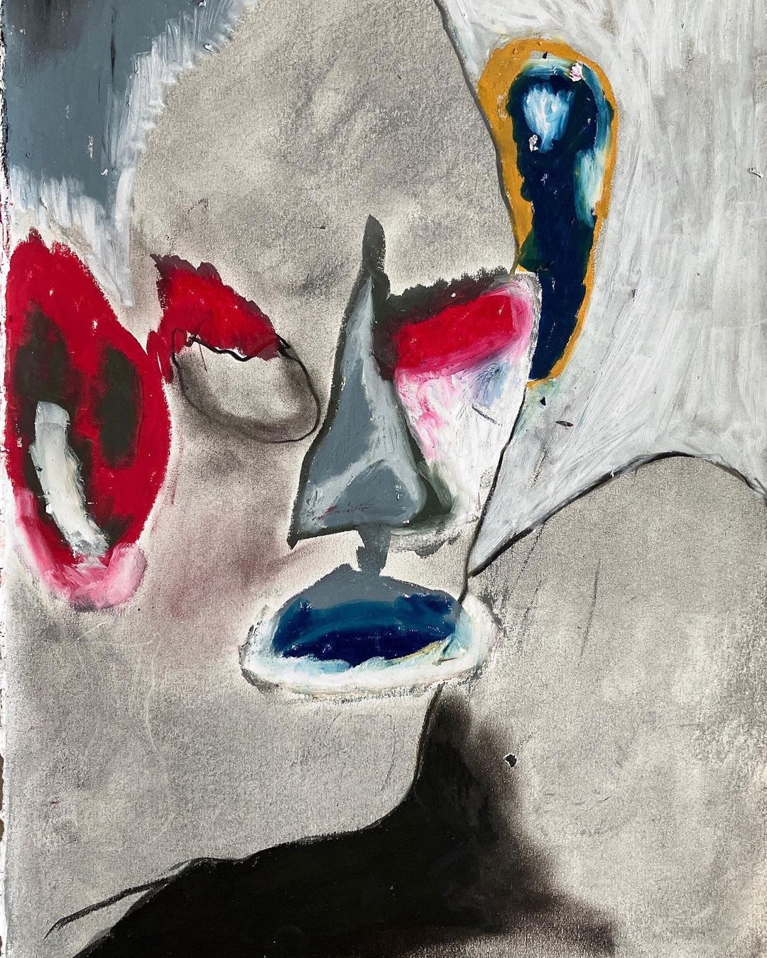 韓韶禧分享自己的畫