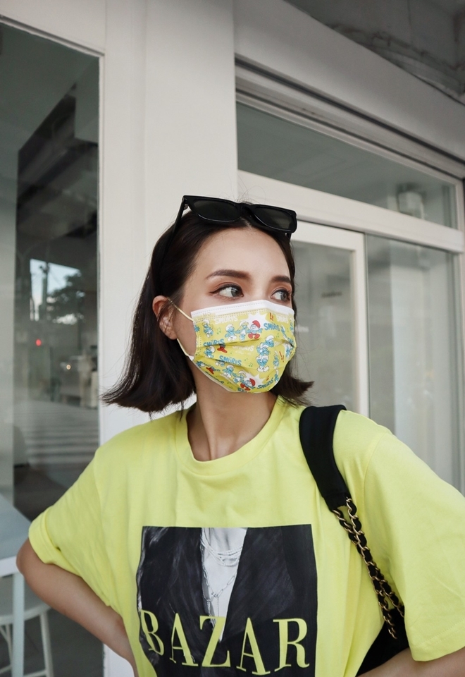 藍色小精靈口罩