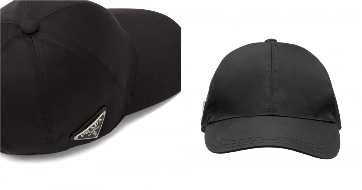 PRADA 再生尼龍棒球帽，NT$17,500