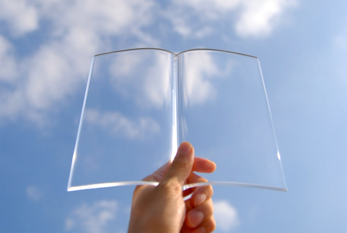 日本透明書壓「BOOK on BOOK」