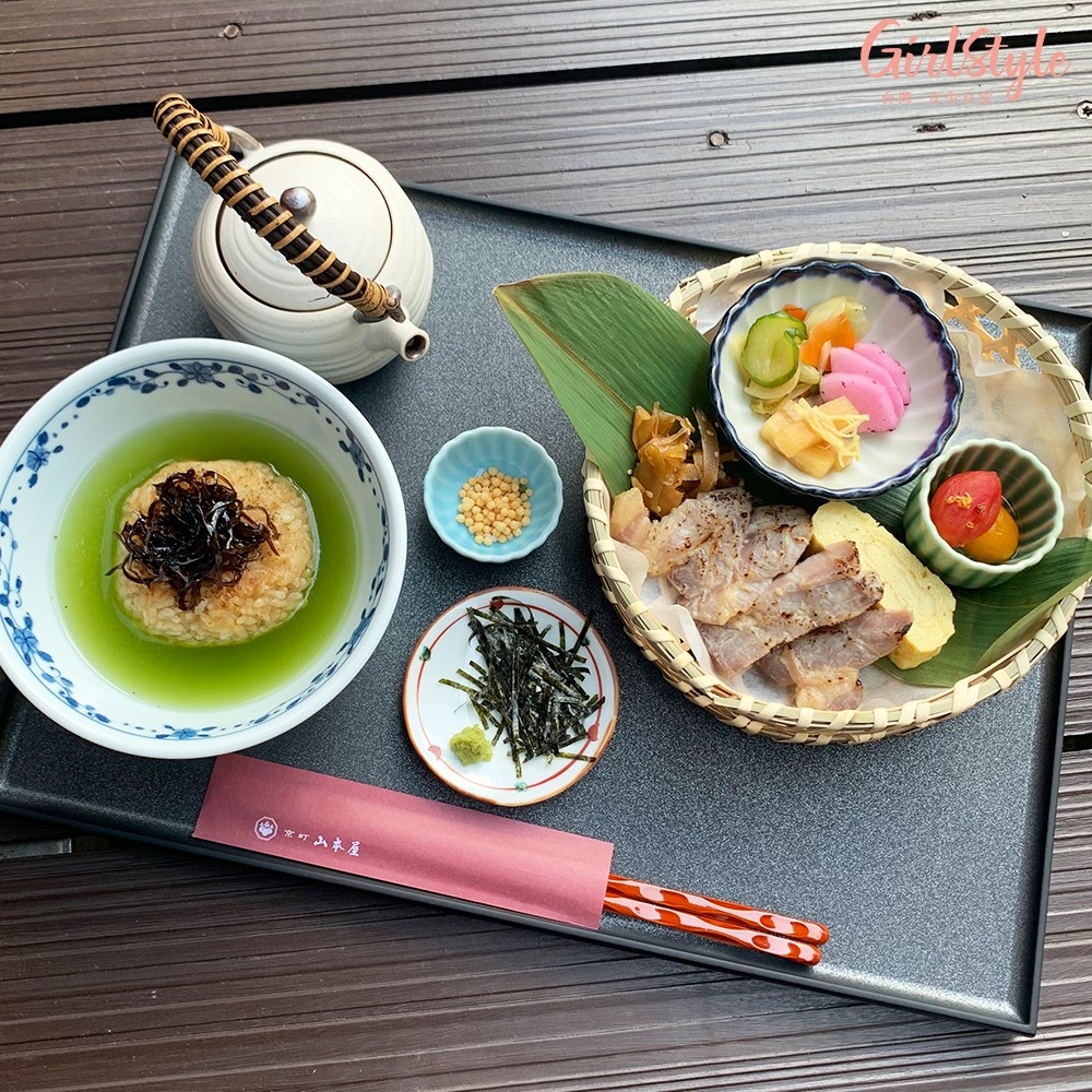 烤飯糰茶泡飯套餐