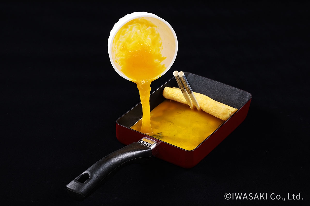 正在煎的玉子稍