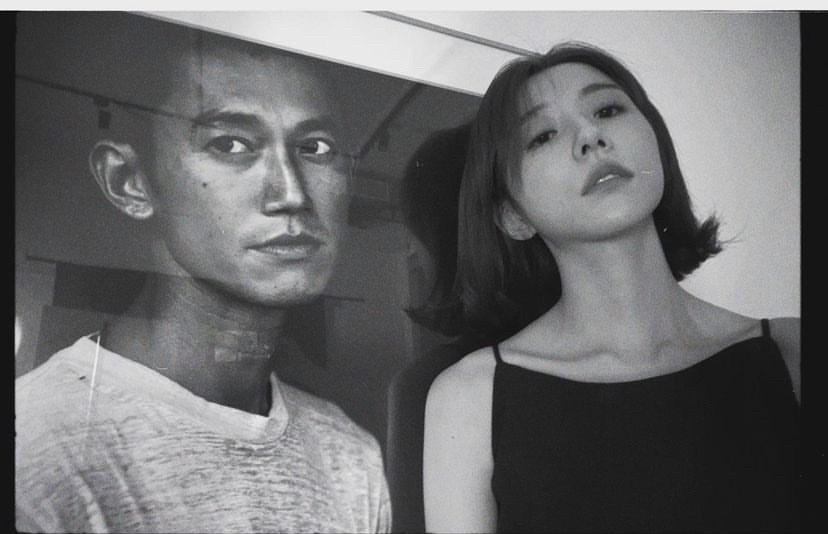 邵雨葳發出與男友同框照